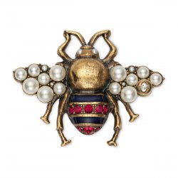 Gucci hotsell brooch sale